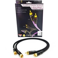 Melodika MD2RD15 Black Edition 2RCA 2xRCA - 1,5m