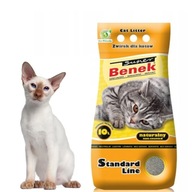 Super Benek Natural 10l Bentonite Line Line- Struk bez