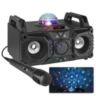 BLUETOOTH BOOMBOX REPRODUKTOR LED EFEKT USB SD KARAOKE