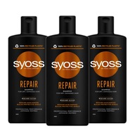 Syoss Repair šampón na suché vlasy 3 x 440 ml