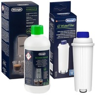 ORIGINÁLNY ODVÁPŇOVAČ 500ml + FILTER pre KÁVOVAR Delonghi SER3017 DLS C002