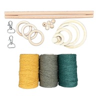 Macrama Kit Cotton String 180M Accessories