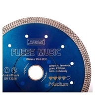 DISC FLIESE MUSIC 125 MM / 22,23 MM