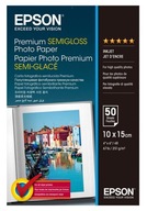 EPSON Premium FOTOPAPIER 10x15 251g/m2 50 listov