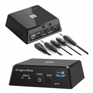 Bluetooth PRIJÍMAČ a VYSIELAČ 2v1 HiFi Audio Apt-X NFC AUX RCA