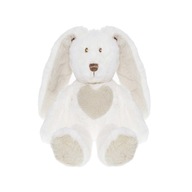 Plyšová hračka Teddy Cream Hare, mini biela, 24 cm