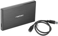 2,5'' vreckové puzdro Natec Rhino GO ALU USB 3.0