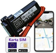 GPS LOCALIZER pre autá, motocykle, člny, SIM KARTU, PL server Bez predplatného