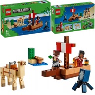 LEGO MINECRAFT 21259 DARČEK PLAVBA PIRÁTSKA LOĎ