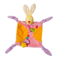 Cuddly Rag Bunny TAF TOYS Orange