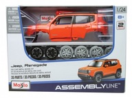 MAISTO 39282 JEEP RENEGADE MODEL NA MONTÁŽ 1:24