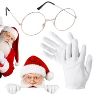 SANTA GLASSES SANTA GLOVES STARS VYNIKAJÚCE ŠATY