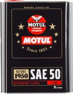 MOTUL CLASSIC OIL SAE50 2L / VENTAGE VOZIDLA 1950'-