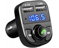 BLUETOOTH PREHRÁVAČ DO AUTO FM SD MP3 2xUSB