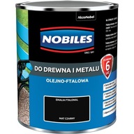 Nobiles FTALONAL farba na kov Black MAT 0,7L