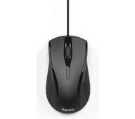 Hama MC-200 USB káblová počítačová myš 1200 dpi Office Black