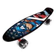 FISZKA SKATEBOARD AVENGERS CAPTAIN AMERICA