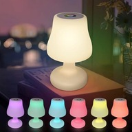 LED NIGHT stolná lampa vodotesná uuffoo FAREBNÁ RGB IP45 USB