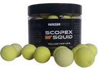 Nash scopex squid pop up žltý 18mm 75g