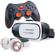 3D okuliare VRG PRO+GAMEPAD okuliare VIANOČNÝ DARČEK