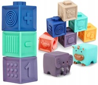 SOFT SENSORY BLOCKS CREATIVE 12 KS SADA