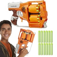 NERF ZOMBIE FLIPFURY GUN 2 OTOČNÉ ZÁSOBNÍKY