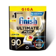 Kapsule do umývačky riadu Finish Ultimate Plus Lemon 90