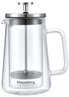 Kávovar/čajník 0,35L French Press KLAUSBERG KB-7684