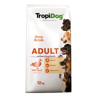 Tropidog Premium Adult M/L Duck Rice 12kg