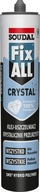 SOUDAL LEPE SILIKÓNOVÝ TESNENIE CRYSTAL 290ml