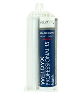 WELDYX Professional 15 black 50ml 10:1 lepidlo na plasty