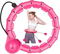 CHUDNUTIE HULA HOOP S VÁŽENÝMI PUBAMI, SKLADACÍ FITNESS PRE ŽENY