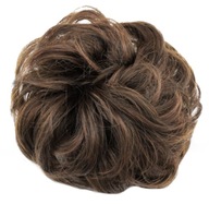 ATTACHED BON s gumičkou do vlasov Účes MESSY BUN GESTNUT BALEYAGE