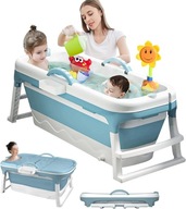 Skladacia silikónová vaňa Home SPA 118 cm dospelá