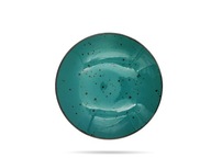 Hlboký tanier 22 cm Cottage Turquoise Alumina BOGUCICE