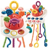 DUMEL OCTOPUS SENSORY HRAČKA TULL LINE MONTESSORI HRUBÁK