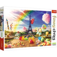 PUZZLE 1000 EL - Sladký Paríž, TREFL 10597