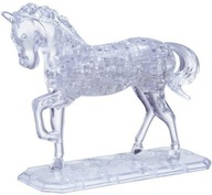 3D puzzle s krištáľovým koňom