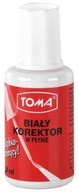 Tekutý korektor 20ml štetec 10 ks SET