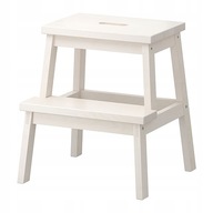 IKEA 2-STUPŇOVÁ TABURKA BIELY MINI REBRÍK SO STUPŇOM BEKVAM