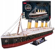 3D Led Titanic puzzle 266 ks.