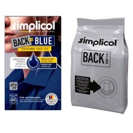 Simplicol, Back to Blue farba na textil - intenzívna modrá, 400g