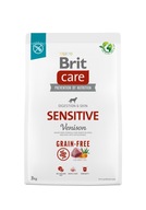 Brit Care Citlivá zverina pre psov bez obilnín 3 kg