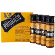 PRORASO Wood Spice Horúci olej na fúzy 4 x 17 ml