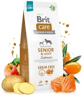 Brit Care Dog GF Senior Light Salmon 12kg