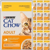 Purina Cat Chow Kuracie s cuketou 26 x 85 g