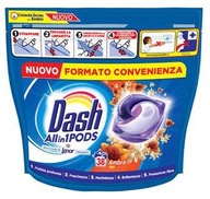 Dash Lenor Laundry Capsules Ambra 38 kusov TALIANSKO