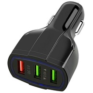 Autonabíjačka 2xUSB 3.1A + USB QC3.0