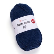 Priadza YarnArt Alpine Alpaca New 150g / 120m farba 1437 námornícka modrá