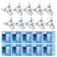 10x GU10 LED žiarovka Philips CorePro 4,9W=50W 550lm teplá farba 3000K 120°